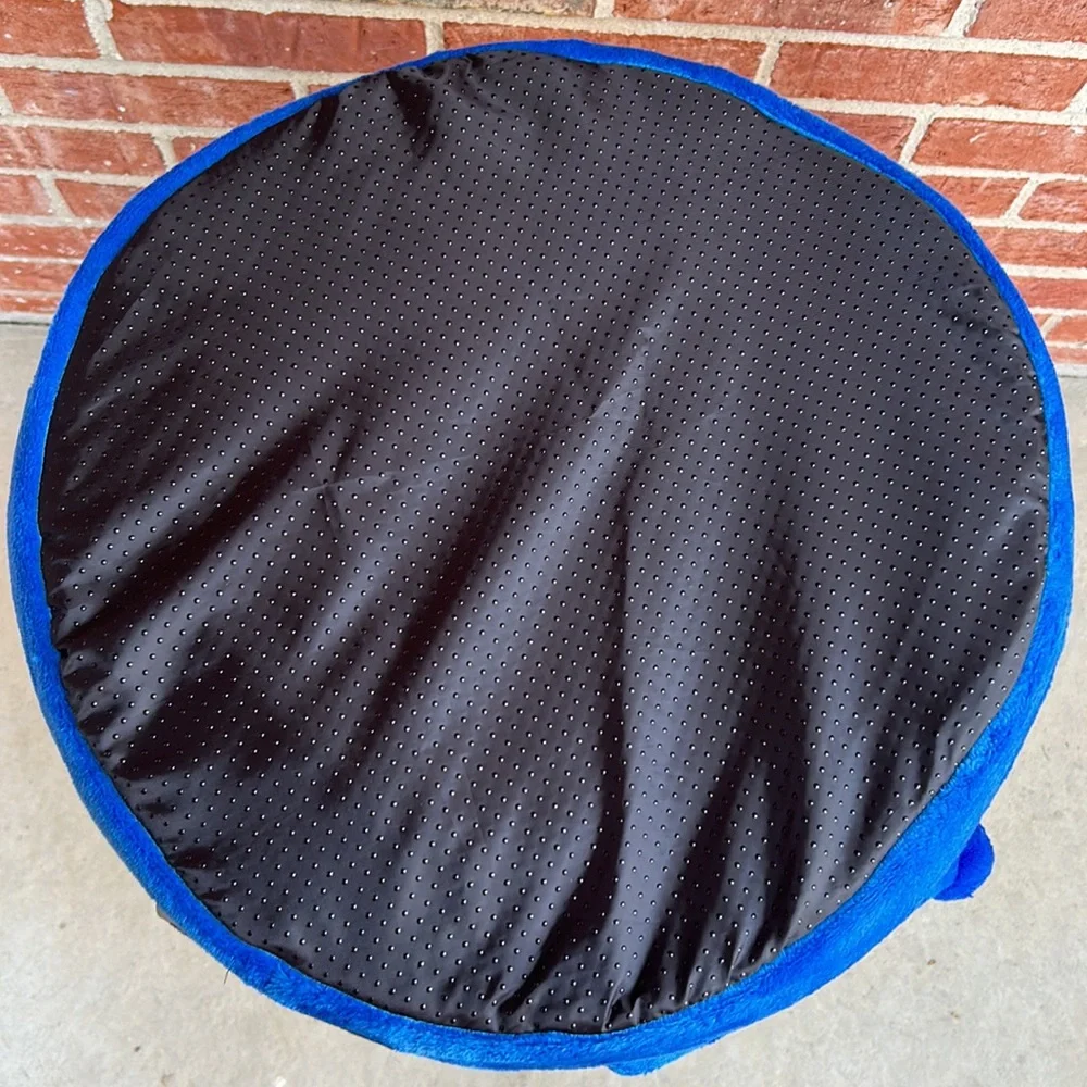Chew King Small Pet Royal Blue Crown Pet Bed